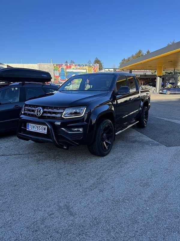Gebraucht VW Amarok Aventura 258 PS (189 kW) 2021 Schwarz Abholung