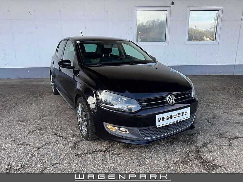 Gebraucht VW Polo Highline 90 PS (66 kW) 2010 Schwarz Kleinwagen