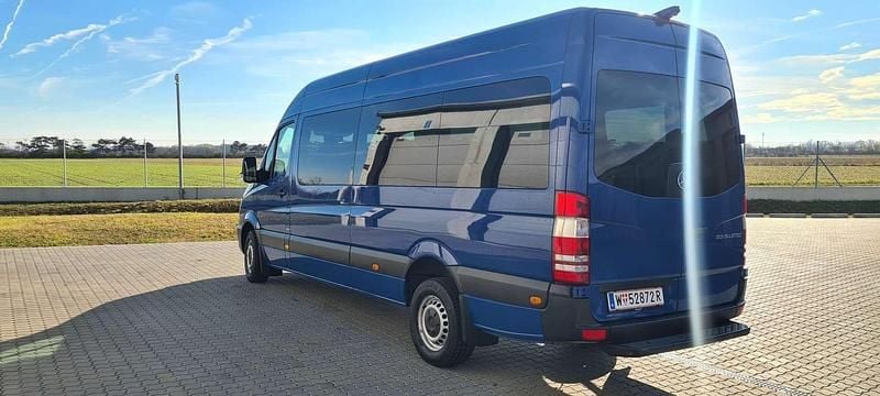 Gebraucht Mercedes Sprinter 129 PS (94 kW) 2013 Blau Van