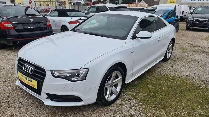 Gebraucht Audi A5 S-Line 204 PS (150 kW) 2012 Weiß Coupé