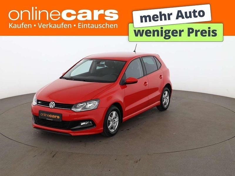 Gebraucht VW Polo Comfortline 60 PS (44 kW) 2016 Rot Kleinwagen