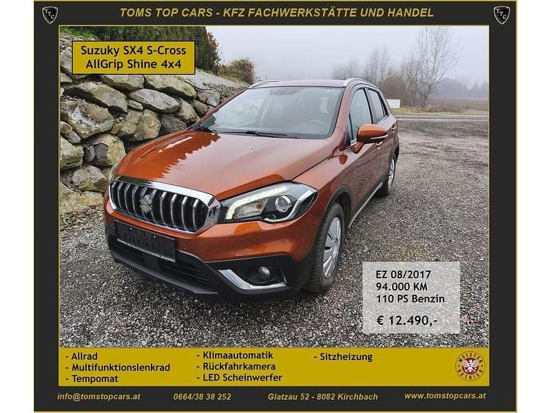 Braun Gebraucht 2017 Suzuki SX4 S-Cross SUV | € 12.490 (Superpreis) - Bild 1/4