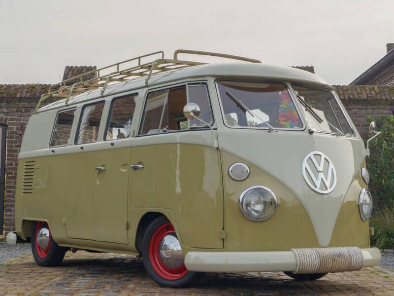Grün Gebraucht 1967 VW T1 Van | € 21.000 - Bild 1/4