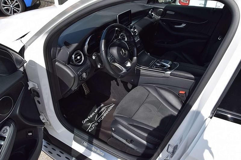 Gebraucht Mercedes GLC220 AMG line 170 PS (125 kW) 2016 Weiß Coupé