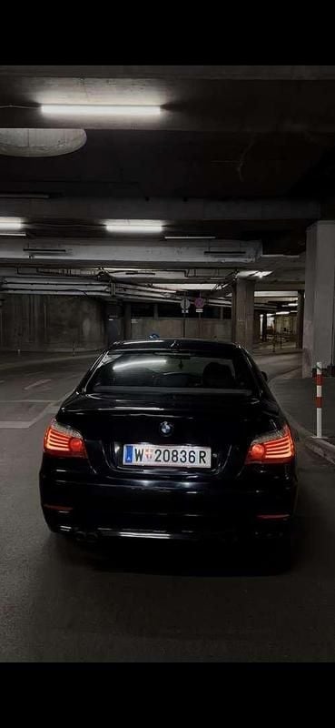 Schwarz Gebraucht 2008 BMW 525 Limousine | € 4.099 - Bild 1/4