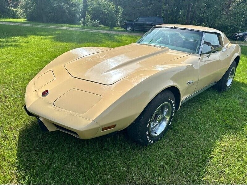 Beige Gebraucht 1976 Chevrolet Corvette Coupé | € 20.000 - Bild 1/4