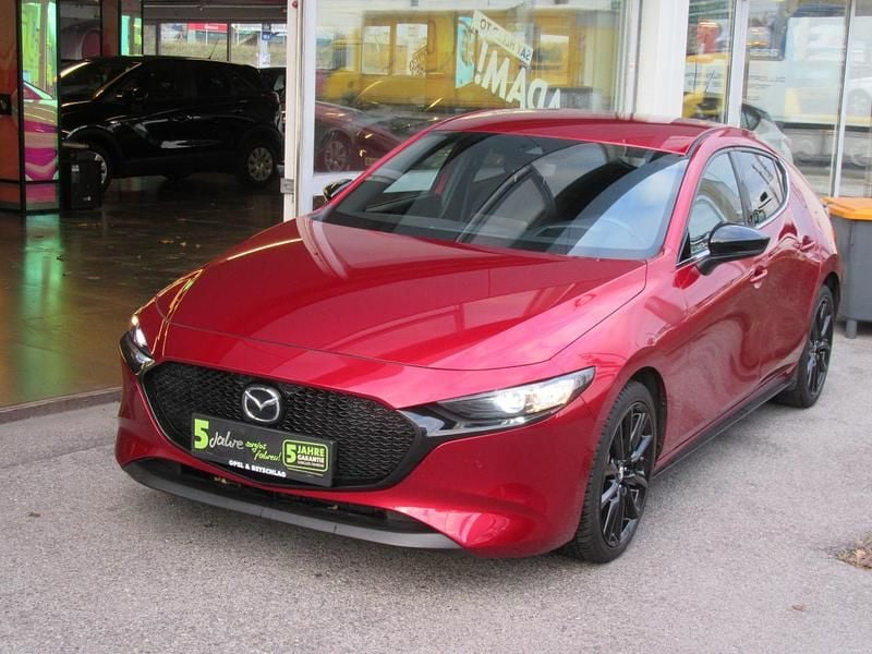 Gebraucht Mazda 3 Homura-Line 150 PS (110 kW) 2022 Rot Limousine