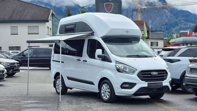 Gebraucht Ford Transit Custom Trend 150 PS (110 kW) 2023 Weiß Limousine