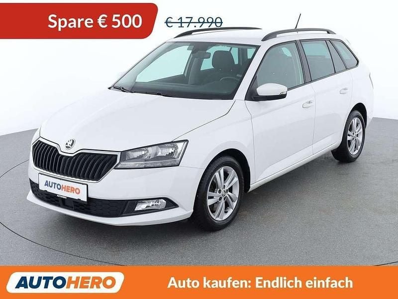 Gebraucht Skoda Fabia Ambition 95 PS (69 kW) 2022 Weiß Kombi