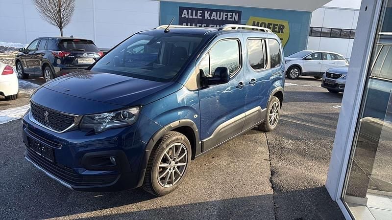 Gebraucht Peugeot Rifter Allure 131 PS (96 kW) 2020 Blau Van / Kleinbus