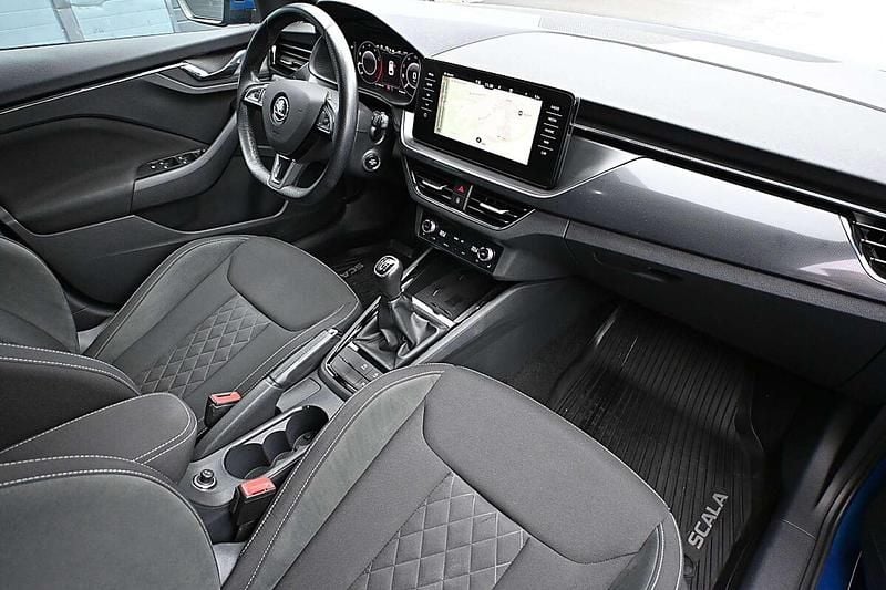 Gebraucht Skoda Scala Style 116 PS (85 kW) 2020 Blau Kleinwagen