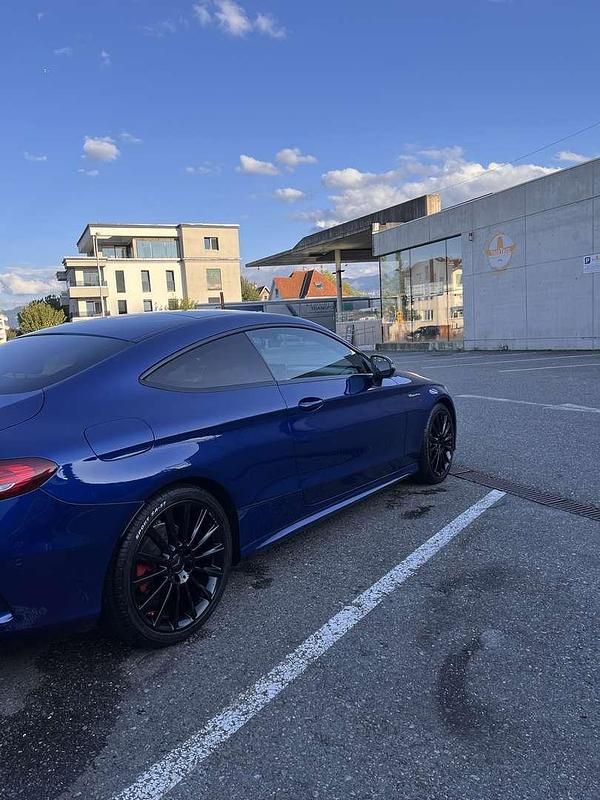 Gebraucht Mercedes C220 170 PS (125 kW) 2016 Blau Coupé