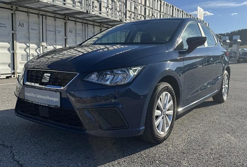 Gebraucht Seat Ibiza 80 PS (58 kW) 2019 Dunkelblau  metallic Kleinwagen