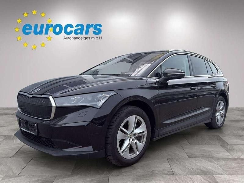 Schwarz Gebraucht 2021 Skoda Enyaq iV SUV | € 24.800 (Superpreis) - Bild 1/4
