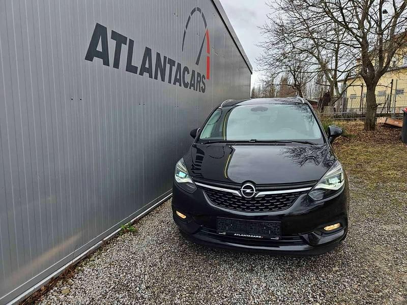 Gebraucht Opel Zafira Edition 120 PS (88 kW) 2017 Schwarz Van / Kleinbus