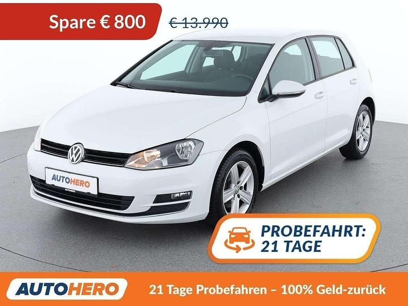 Gebraucht VW Golf VII Highline 150 PS (110 kW) 2015 Weiß Kleinwagen