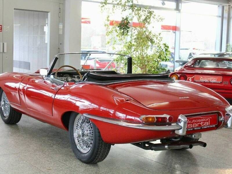 Gebraucht Jaguar E-Type 269 PS (197 kW) 1963 Rot Cabrio