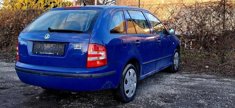 Gebraucht Skoda Fabia 80 PS (58 kW) 2006 Blau Kombi