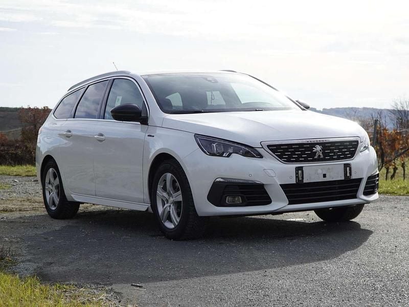 Gebraucht Peugeot 308 SW GT-line 131 PS (96 kW) 2019 Weiß Kombi