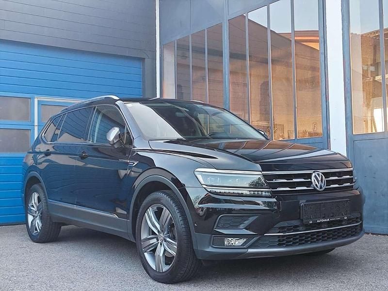 Gebraucht VW Tiguan Allspace Highline 150 PS (110 kW) 2018 Schwarz SUV