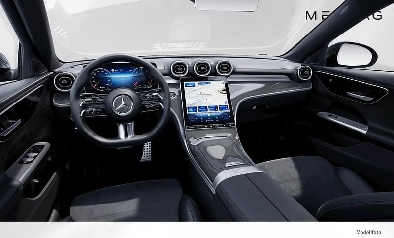Gebraucht Mercedes C200 AMG line 163 PS (119 kW) 2025 Schwarz Limousine