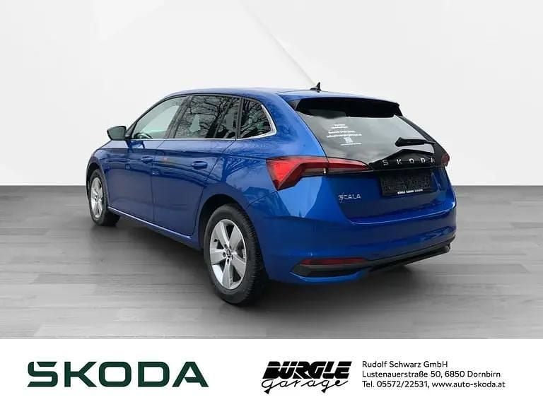 Gebraucht Skoda Scala Selection 116 PS (85 kW) 2025 Mittelblau  metallic Kleinwagen