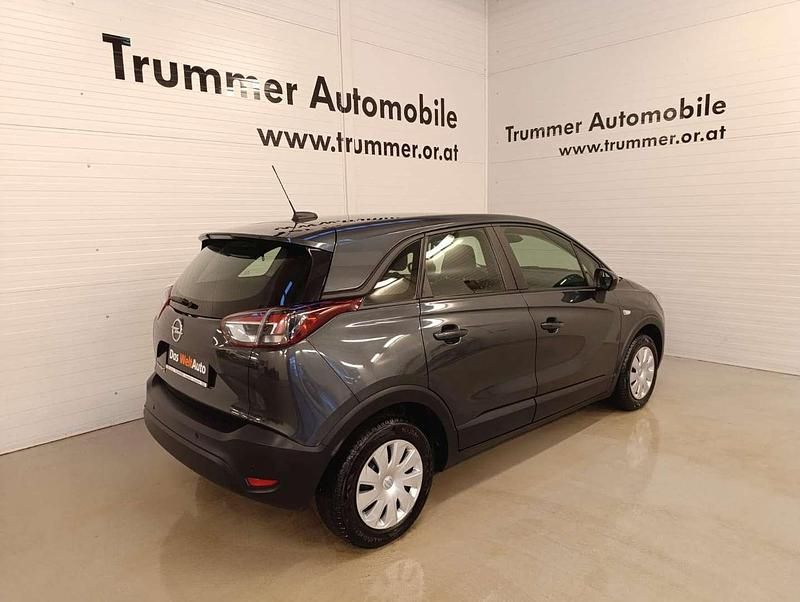 Gebraucht Opel Crossland X Edition 82 PS (60 kW) 2017 Mittelgrau  normal SUV