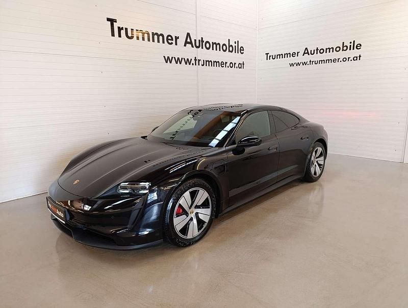 Schwarz Gebraucht 2021 Porsche Taycan 4S Limousine | € 49.900 (Guter Preis) - Bild 1/4