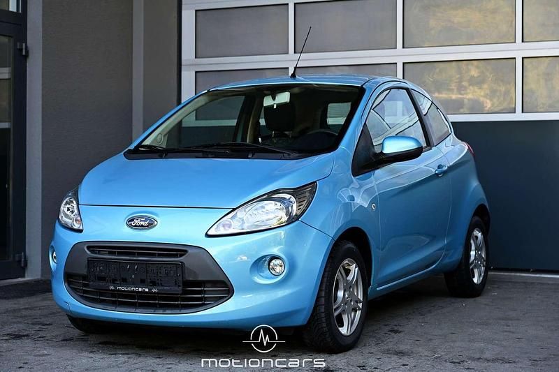 Blau Gebraucht 2009 Ford Ka Ambiente Kleinwagen | € 2.380 (Fairer Preis) - Bild 1/4