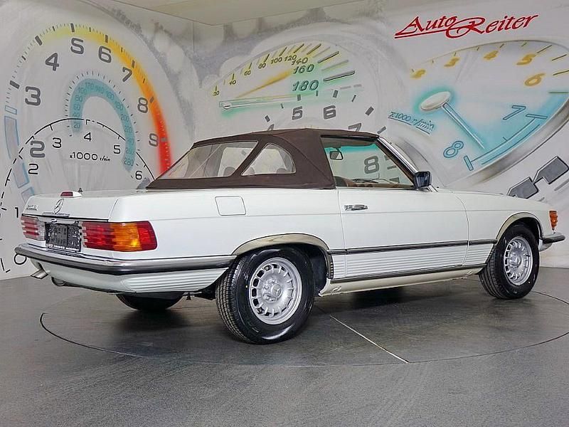 Gebraucht Mercedes SL280 177 PS (130 kW) 1978 Weiß Cabrio