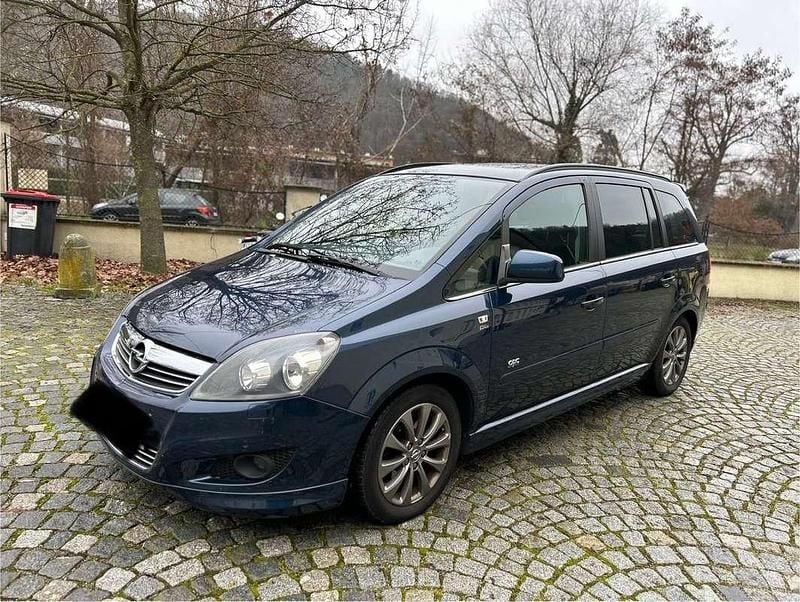 Gebraucht Opel Zafira Sport 125 PS (91 kW) 2012 Blau Van / Kleinbus