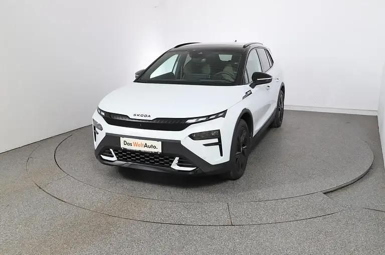 Weiss metallic Neu 2026 Skoda Elroq RS SUV | € 50.990 (Guter Preis) - Bild 1/4