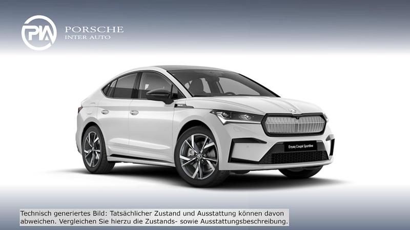 Gebraucht Skoda Enyaq iV SportLine 210 kW (286 PS) 2025 Weiss  metallic SUV