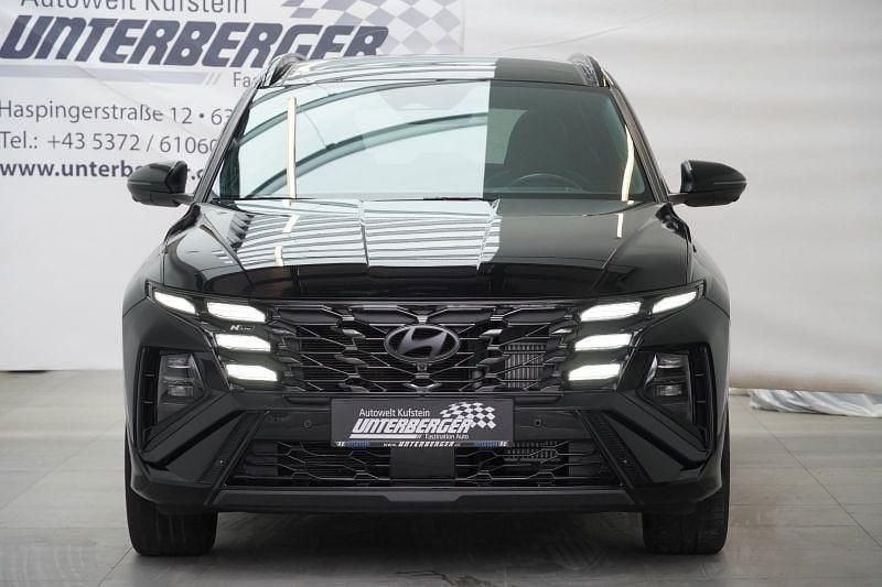 Gebraucht Hyundai Tucson N Line 136 PS (100 kW) 2024 Schwarz SUV