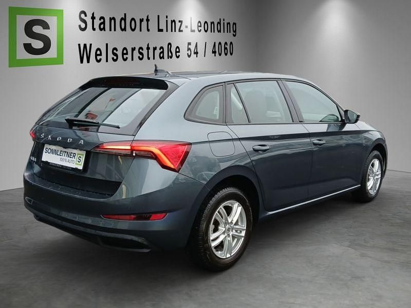 Gebraucht Skoda Scala Style 110 PS (80 kW) 2021 Grau Kleinwagen