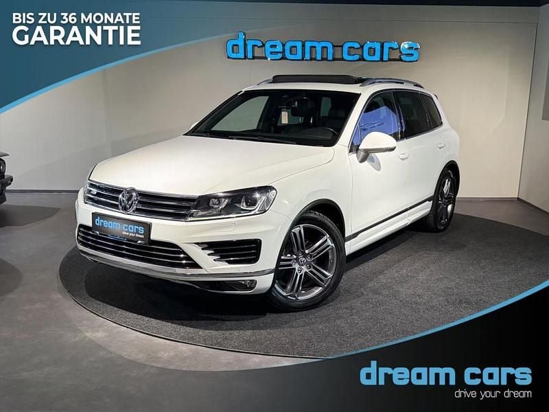 Gebraucht VW Touareg R-line 262 PS (192 kW) 2016 Weiß SUV