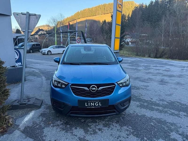Gebraucht Opel Crossland X Edition 82 PS (60 kW) 2017 Blau SUV