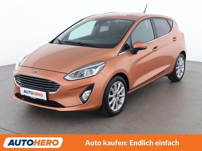 Orange Gebraucht 2019 Ford Fiesta Titanium Kleinwagen | € 13.090 (Fairer Preis) - Bild 1/3
