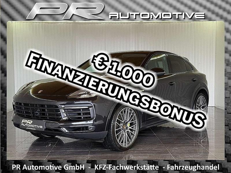 Schwarz Gebraucht 2019 Porsche Cayenne E-Hybrid Coupe Coupé | € 57.990 - Bild 1/4