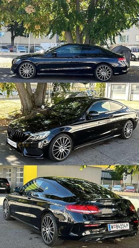 Gebraucht Mercedes C220 170 PS (125 kW) 2016 Schwarz Coupé