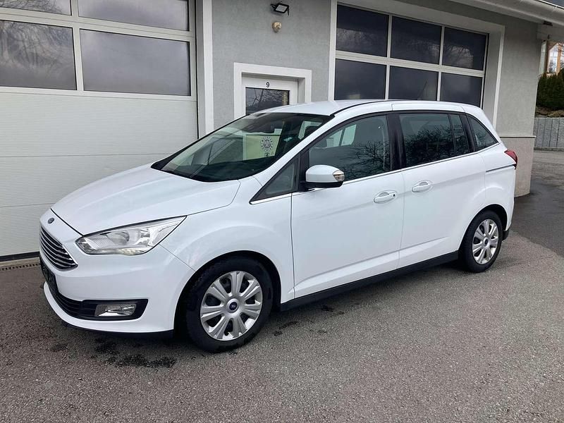 Gebraucht Ford Grand C-Max Titanium 120 PS (88 kW) 2019 Weiß Van / Kleinbus