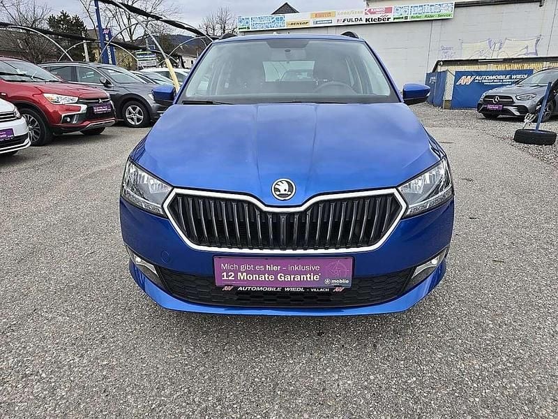 Gebraucht Skoda Fabia 95 PS (69 kW) 2021 Blau Kombi