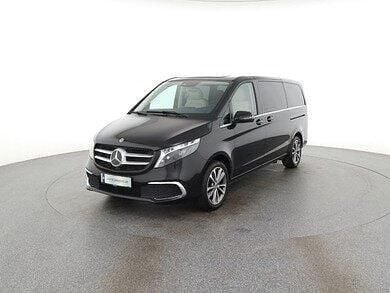 Obsidianschwarz meta Gebraucht 2024 Mercedes V250 Avantgarde Van / Kleinbus | € 95.988 - Bild 1/4