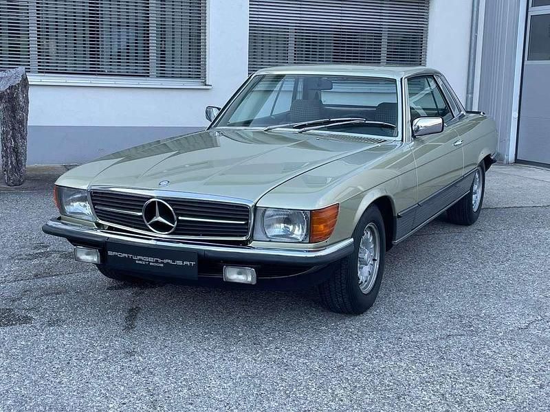 Grün Gebraucht 1980 Mercedes 500 Coupé | € 45.900 - Bild 1/4