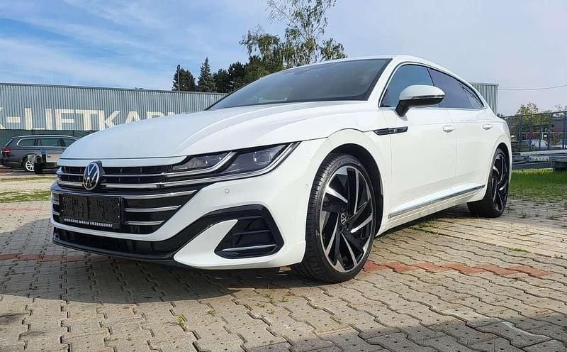 Gebraucht VW Arteon R-line 150 PS (110 kW) 2021 Weiß Kombi