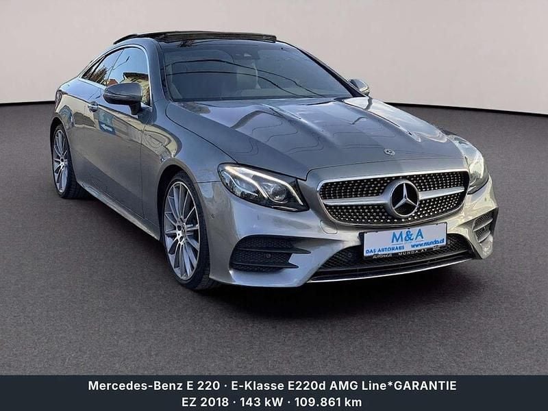 Gebraucht Mercedes E220 AMG line 194 PS (142 kW) 2018 Grau Coupé