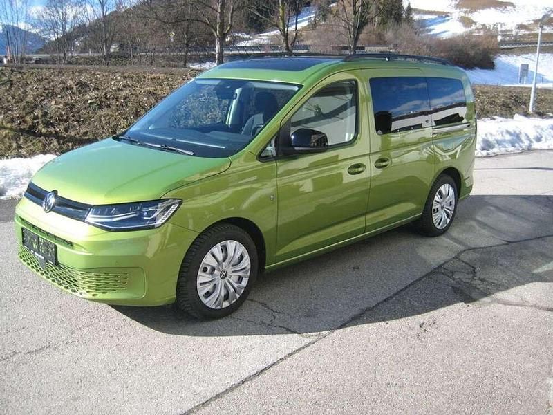 Gebraucht VW Caddy Maxi 122 PS (89 kW) 2022 Grün Van / Kleinbus