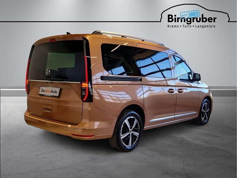 Gebraucht VW Caddy Maxi Style 122 PS (89 kW) 2024 Gold  metallic Van / Kleinbus