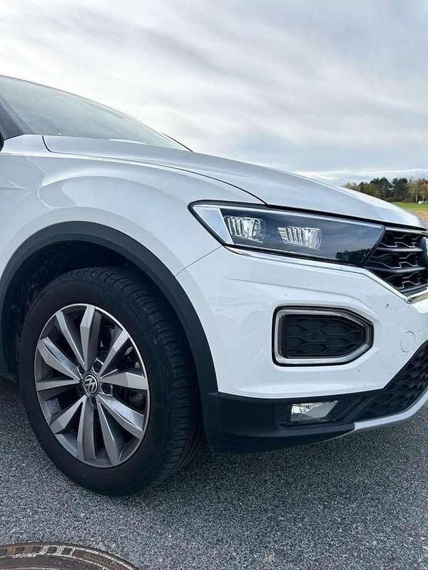 Gebraucht VW T-Roc Design 150 PS (110 kW) 2018 Weiß SUV
