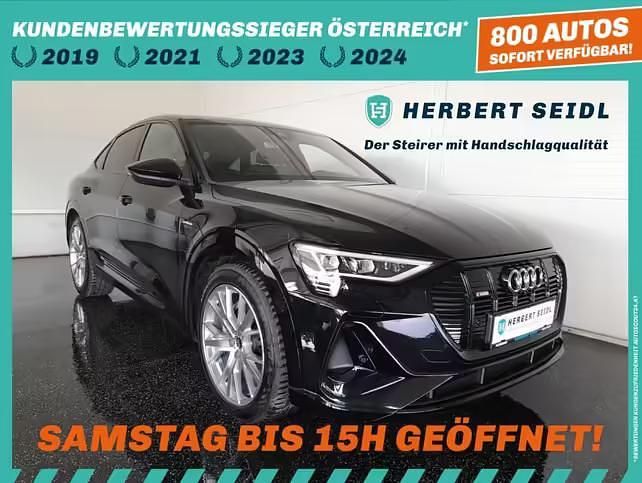 Gebraucht Audi e-tron S-Line 230 kW (313 PS) 2021 Schwarz SUV